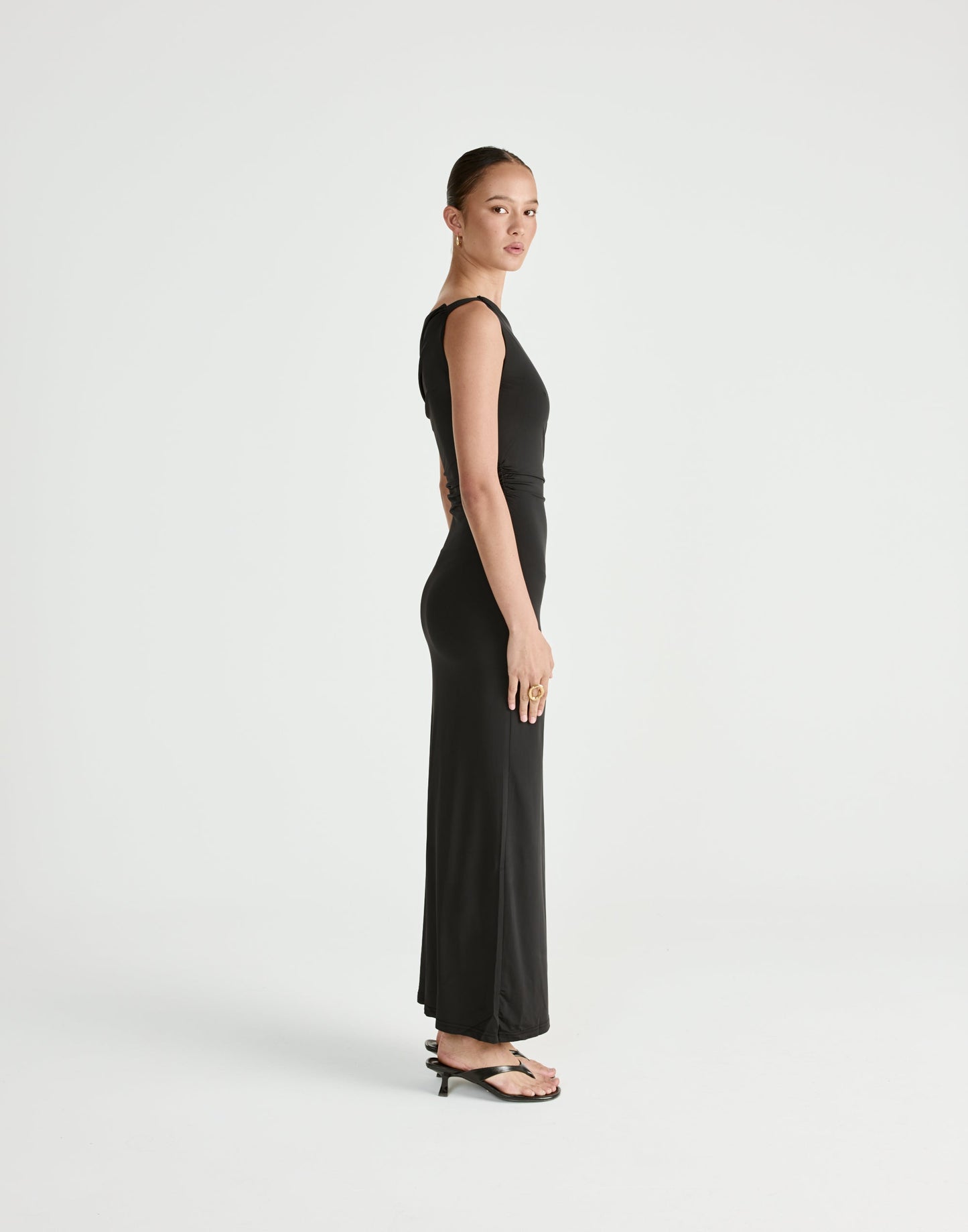 Keegan Maxi Dress (Black)