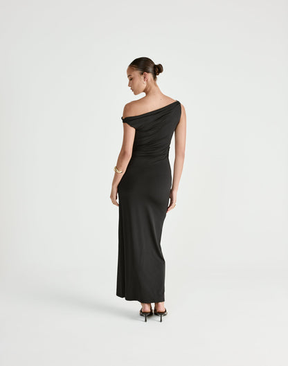 Keegan Maxi Dress (Black)