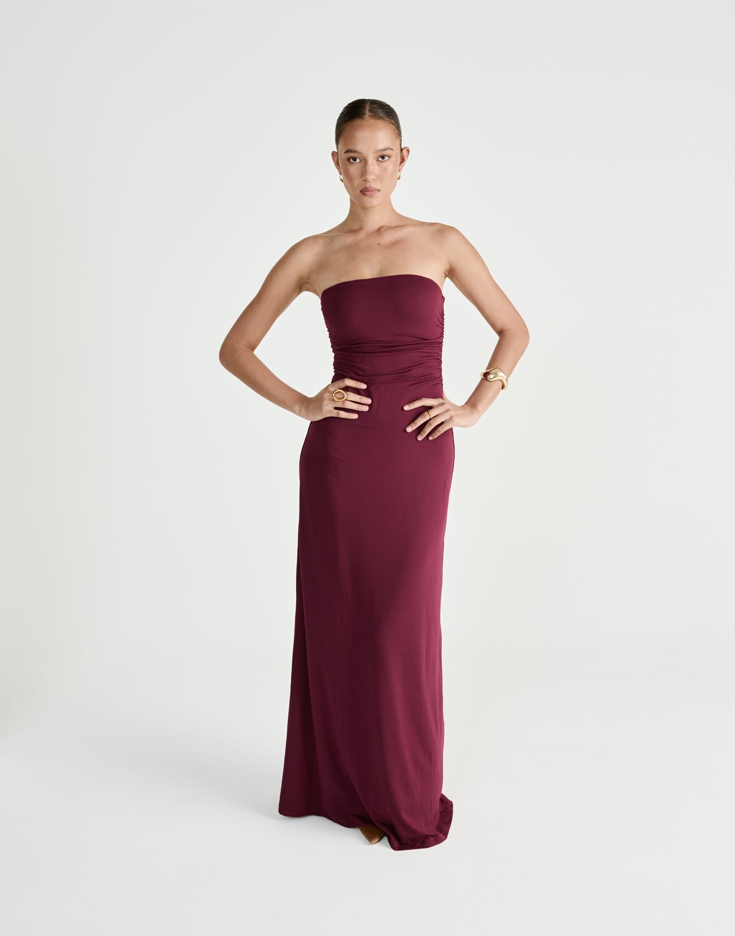 Sarie Maxi Dress (Plum)