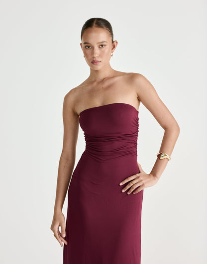Sarie Maxi Dress (Plum)