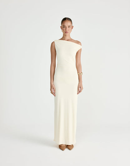 Keegan Maxi Dress (Cream)