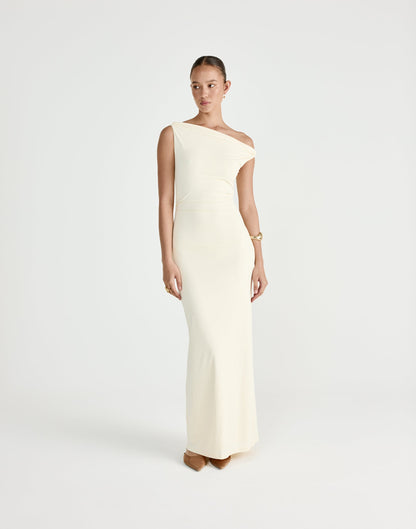 Keegan Maxi Dress (Cream)