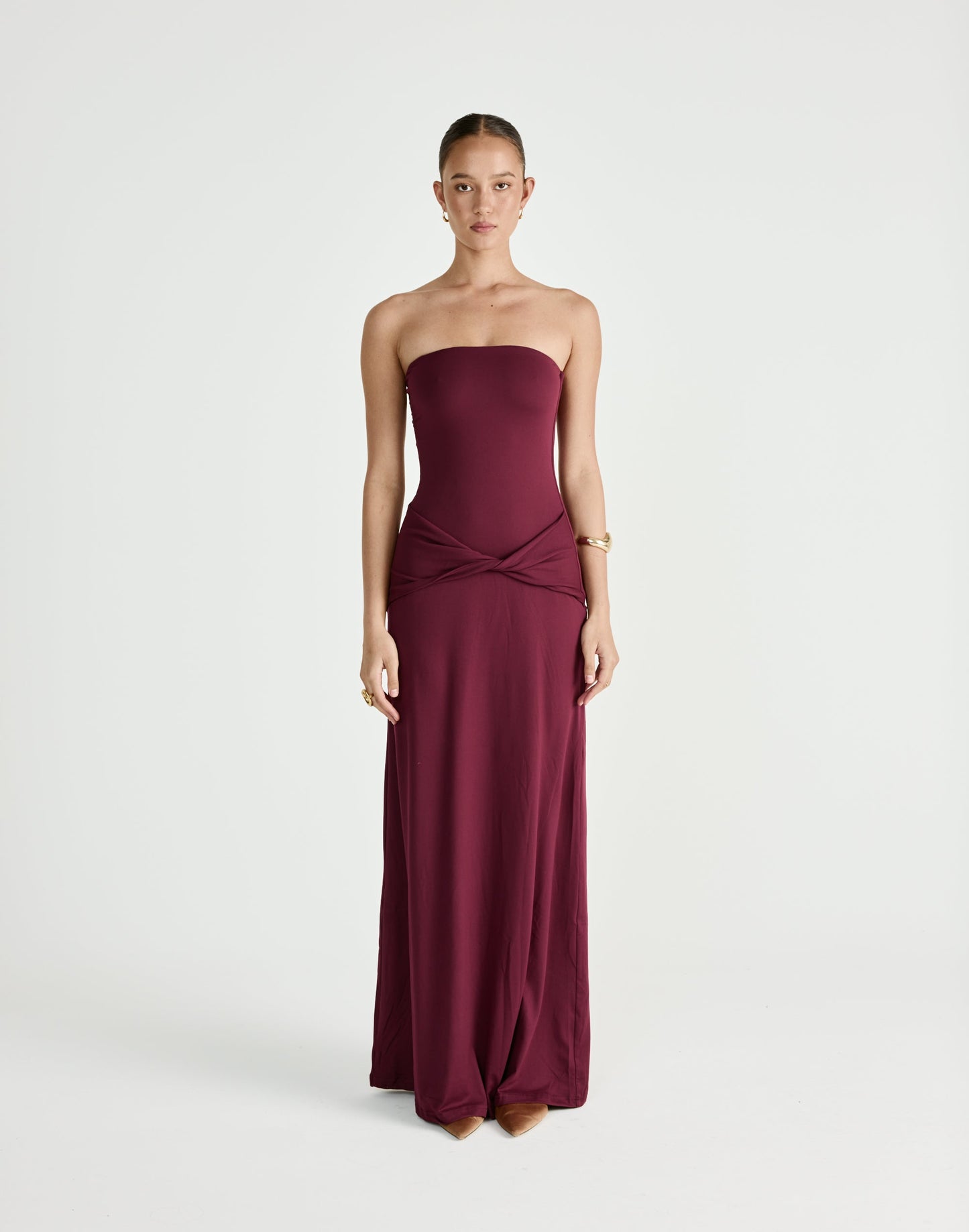 Edela Maxi Dress (Plum)