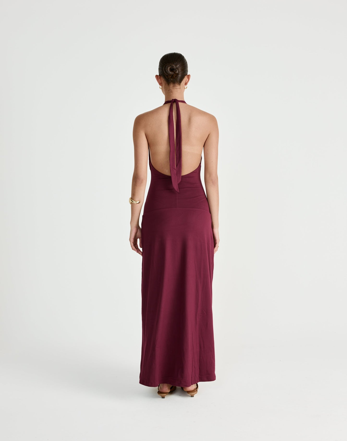 Araminta Maxi Dress (Plum)