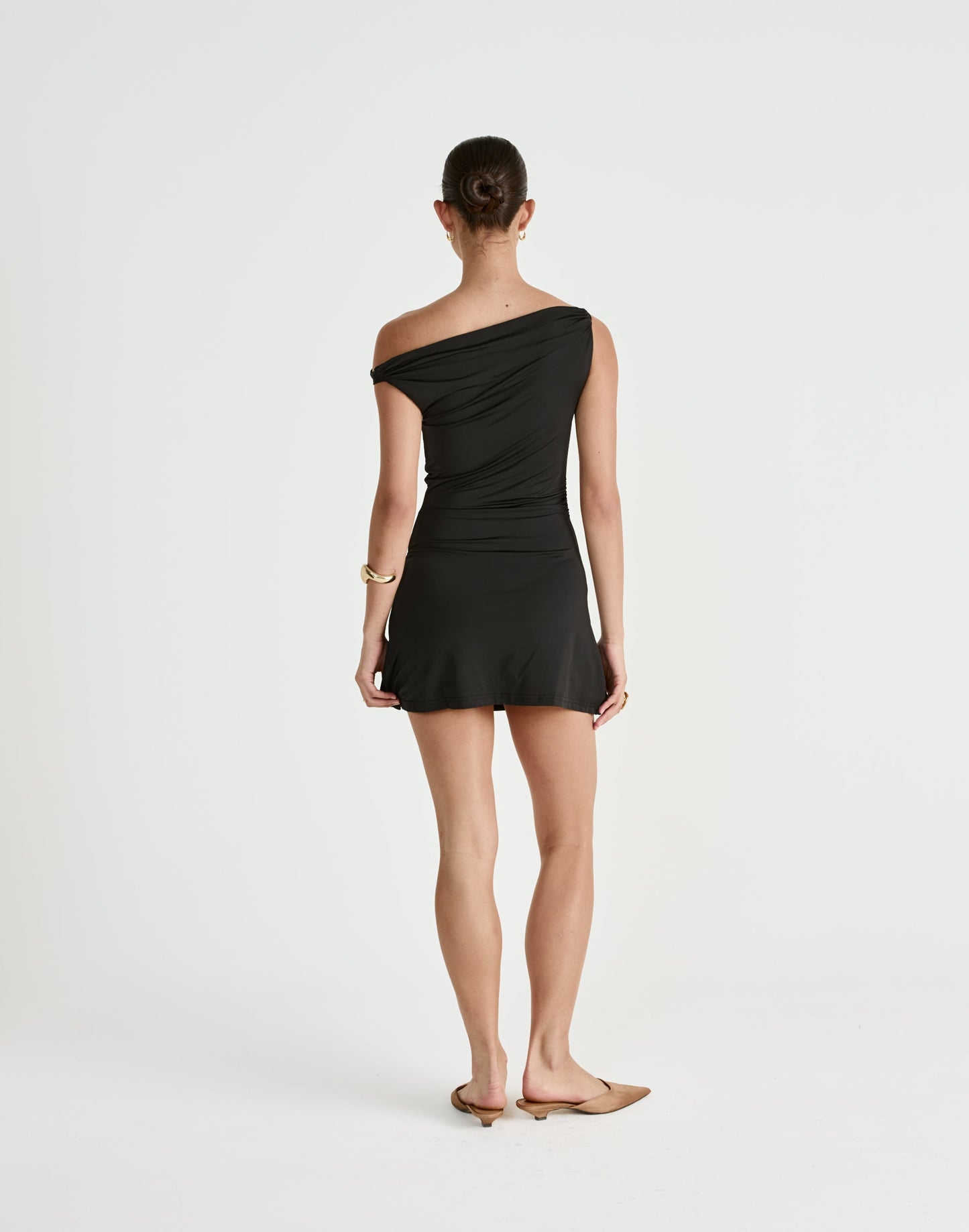 Keegan Mini Dress (Black)