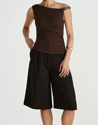 Lundy Top (Chocolate)