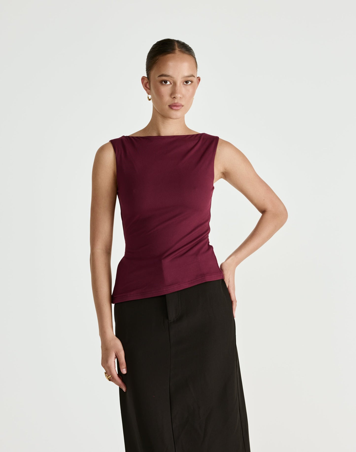 Amanda Top (Plum)
