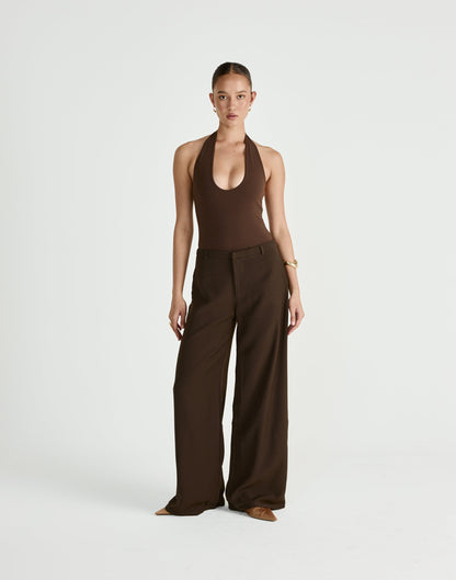 Bastien Bodysuit (Chocolate)