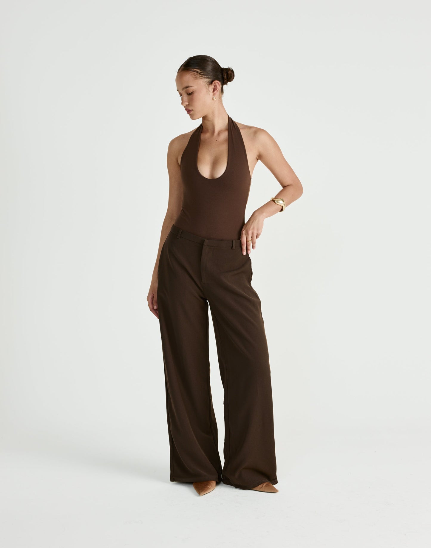 Bastien Bodysuit (Chocolate)