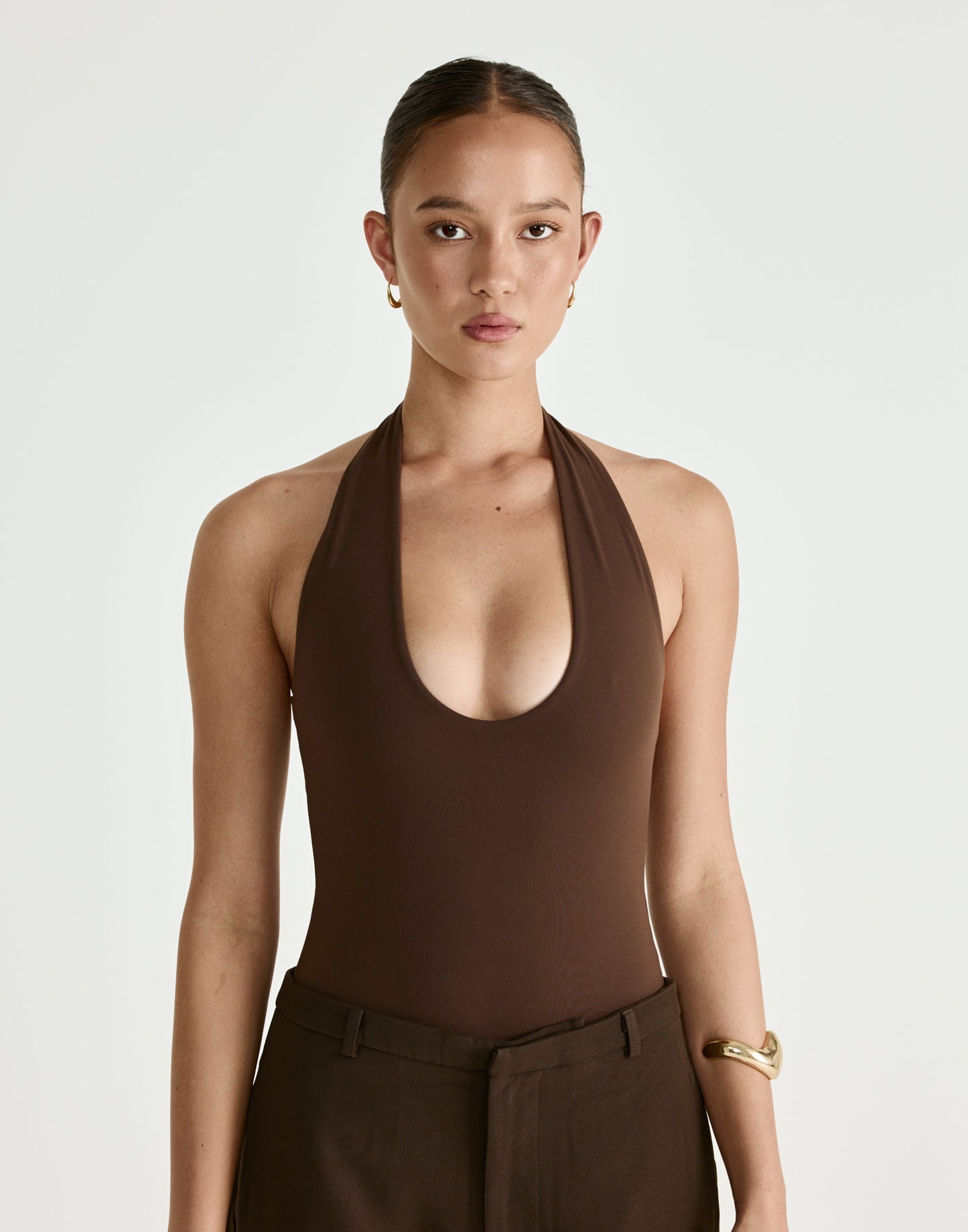 Bastien Bodysuit (Chocolate)