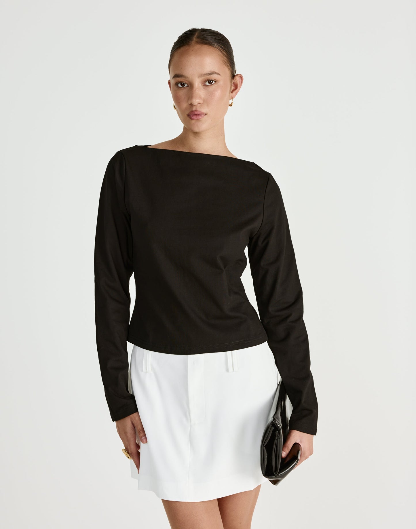 Lettie Mini Skirt (White)