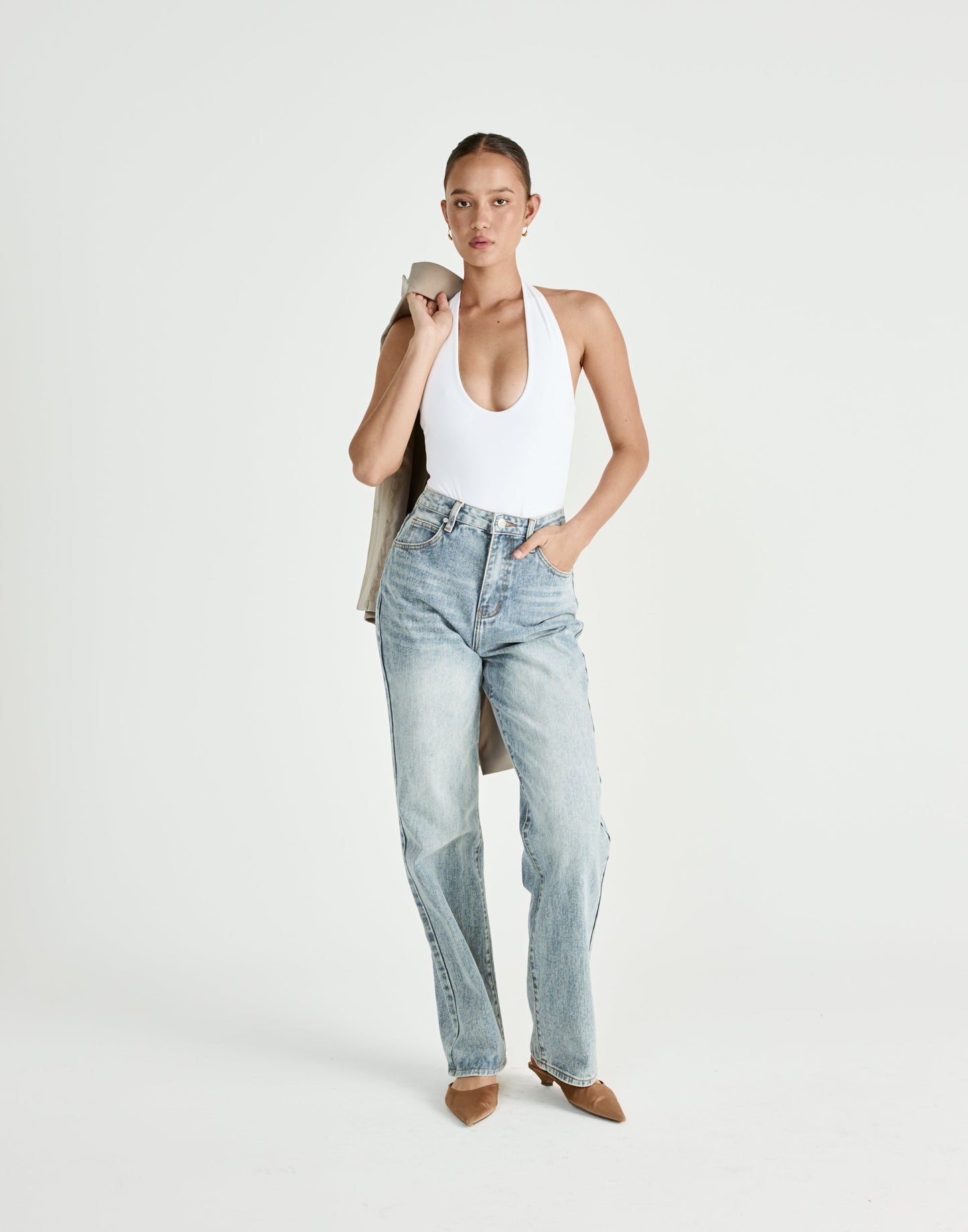 Bastien Bodysuit (White)