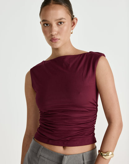 Kellan Top (Plum)