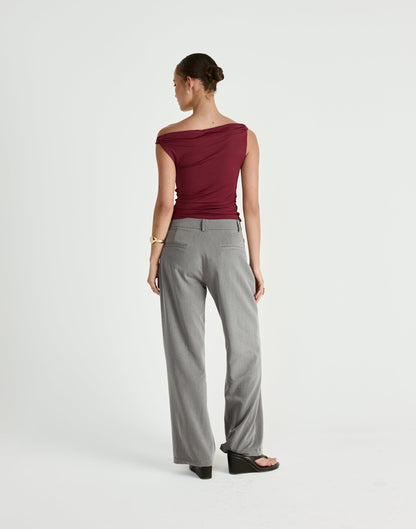 Keegan Top (Plum)