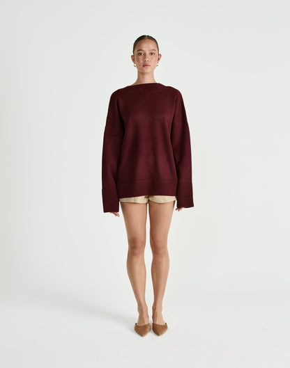 Rogelio Jumper (Plum)