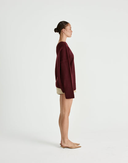 Rogelio Jumper (Plum)