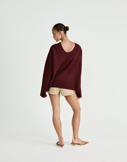 Rogelio Jumper (Plum)