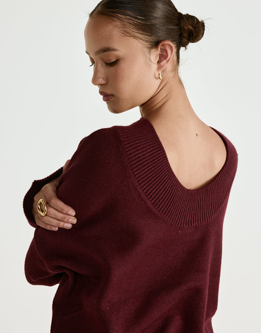 Rogelio Jumper (Plum)