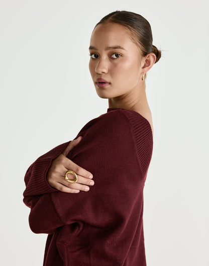 Rogelio Jumper (Plum)