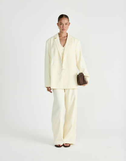Taylah Blazer (Lemon)