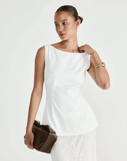 Ronnie Top (White)