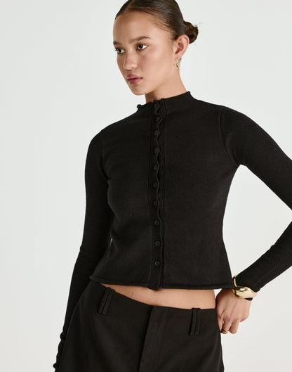 Lettie Mini Skirt (Black)