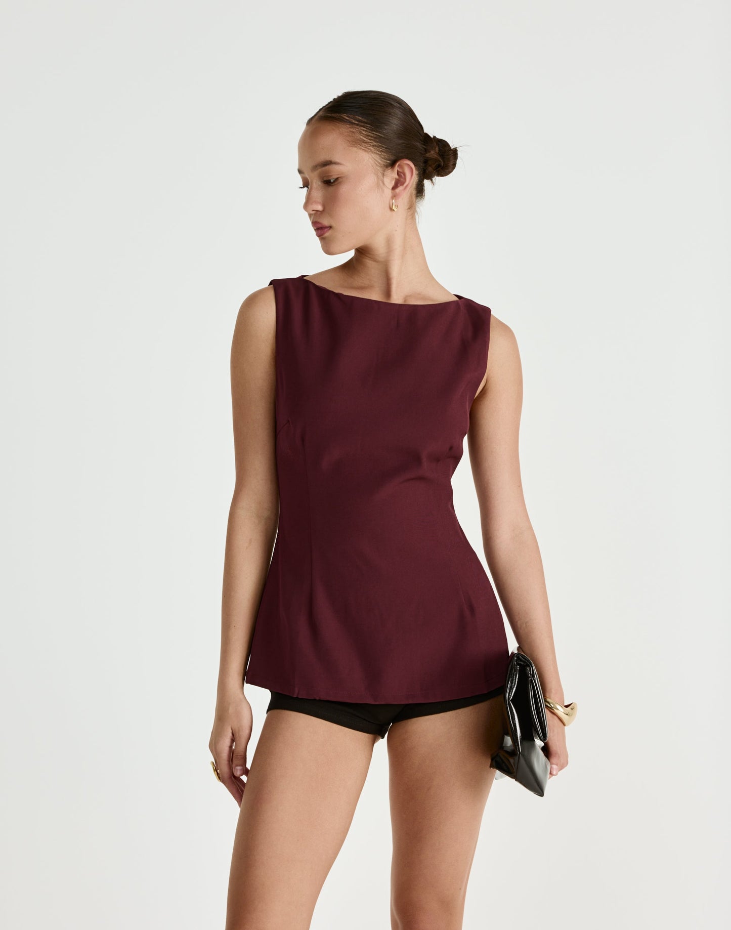 Ronnie Top (Plum)