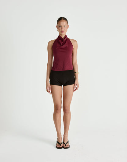 Tansie Top (Plum)