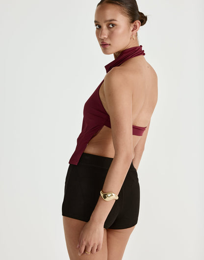 Tansie Top (Plum)