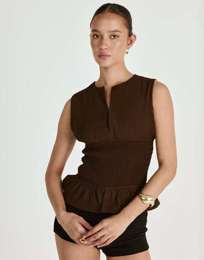 Susan Top (Chocolate)