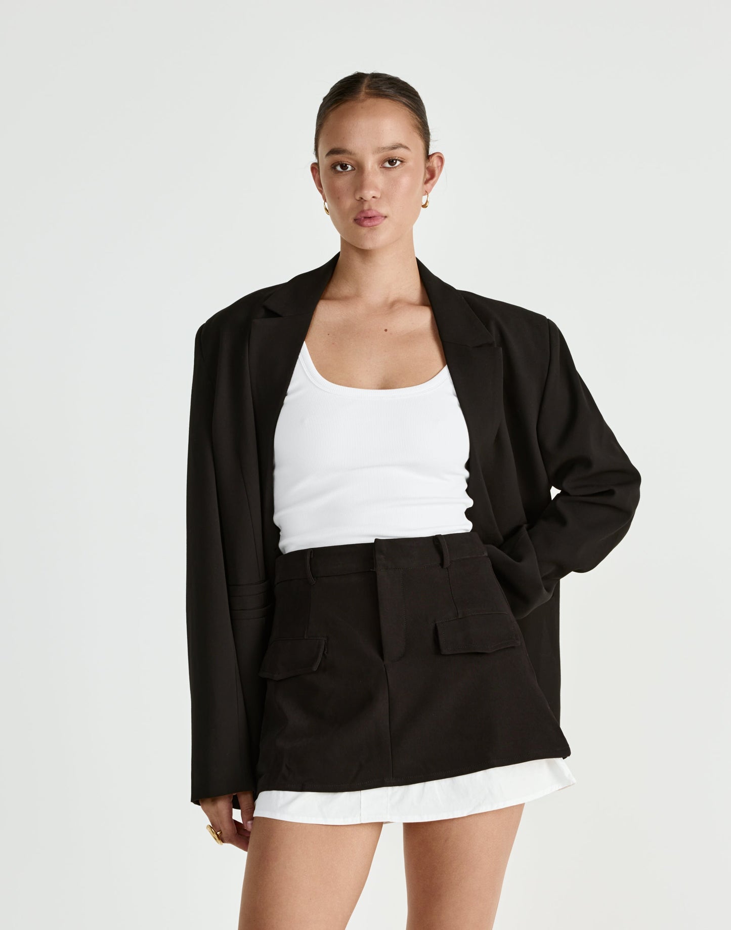 Scarlette Mini Skirt (Black)