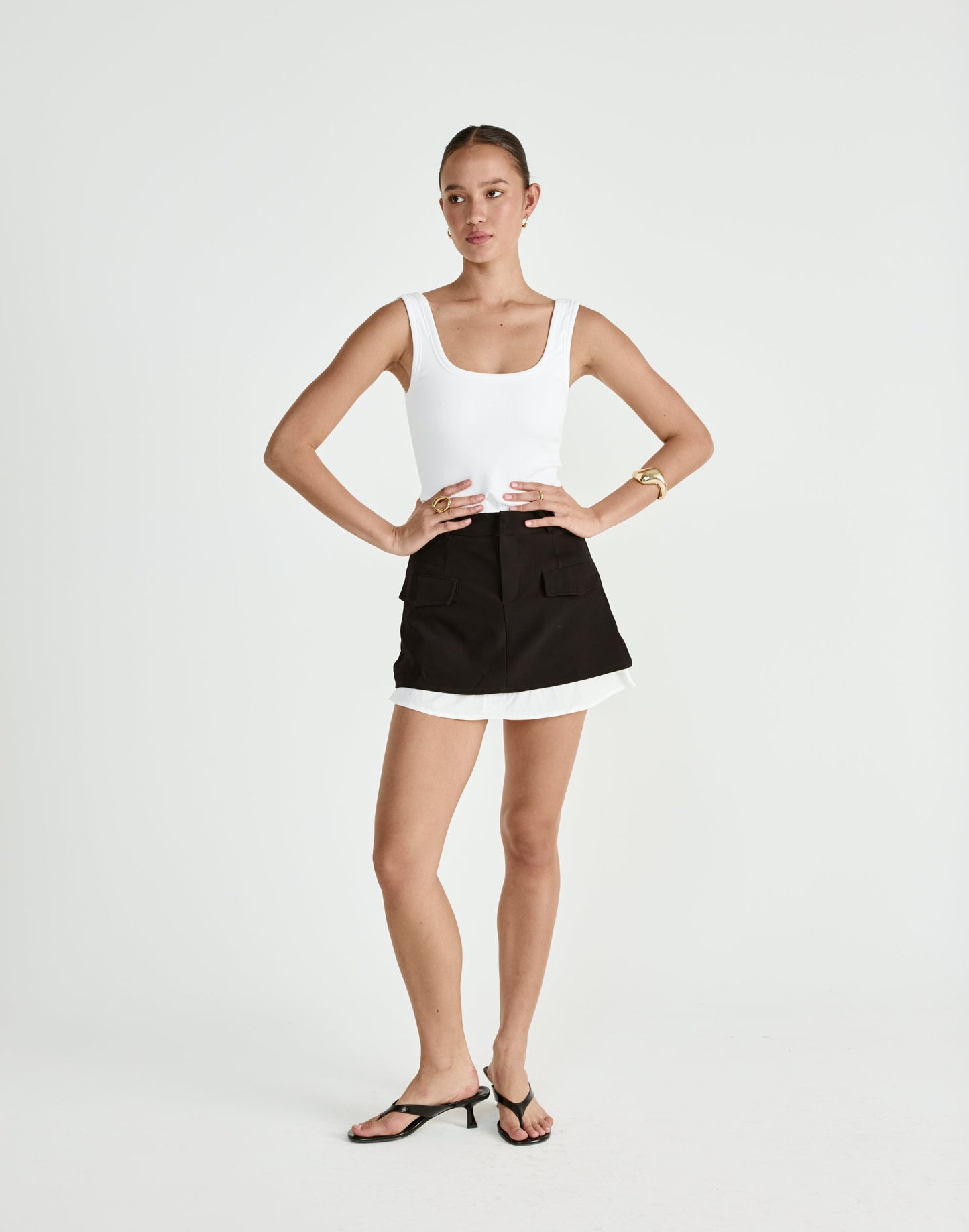 Scarlette Mini Skirt (Black)