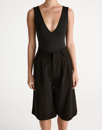 Emmett Midi Pants (Black)