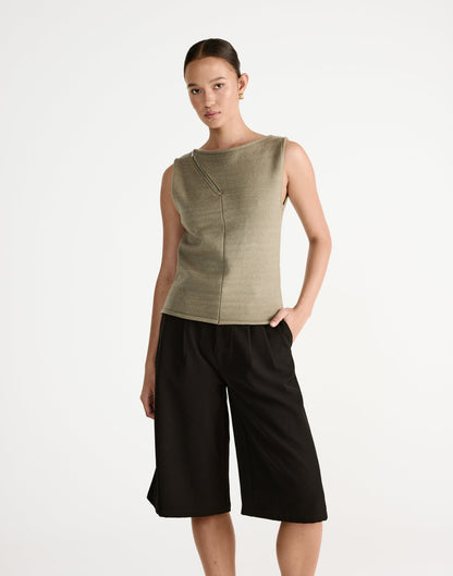 Wynter Top (Dusty Olive)