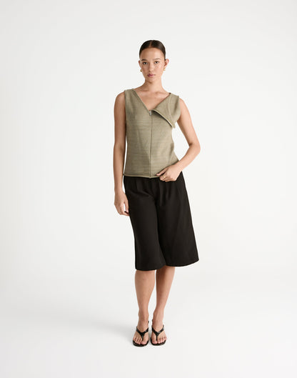 Wynter Top (Dusty Olive)