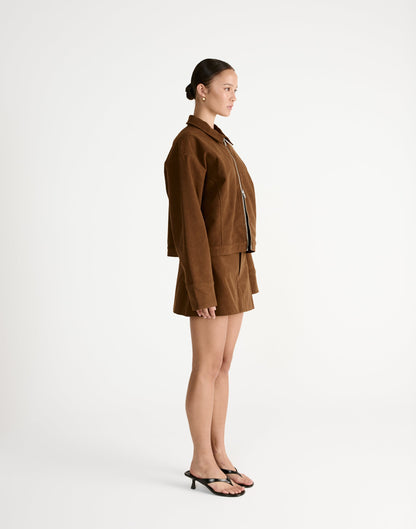 Houston Jacket (Tan)