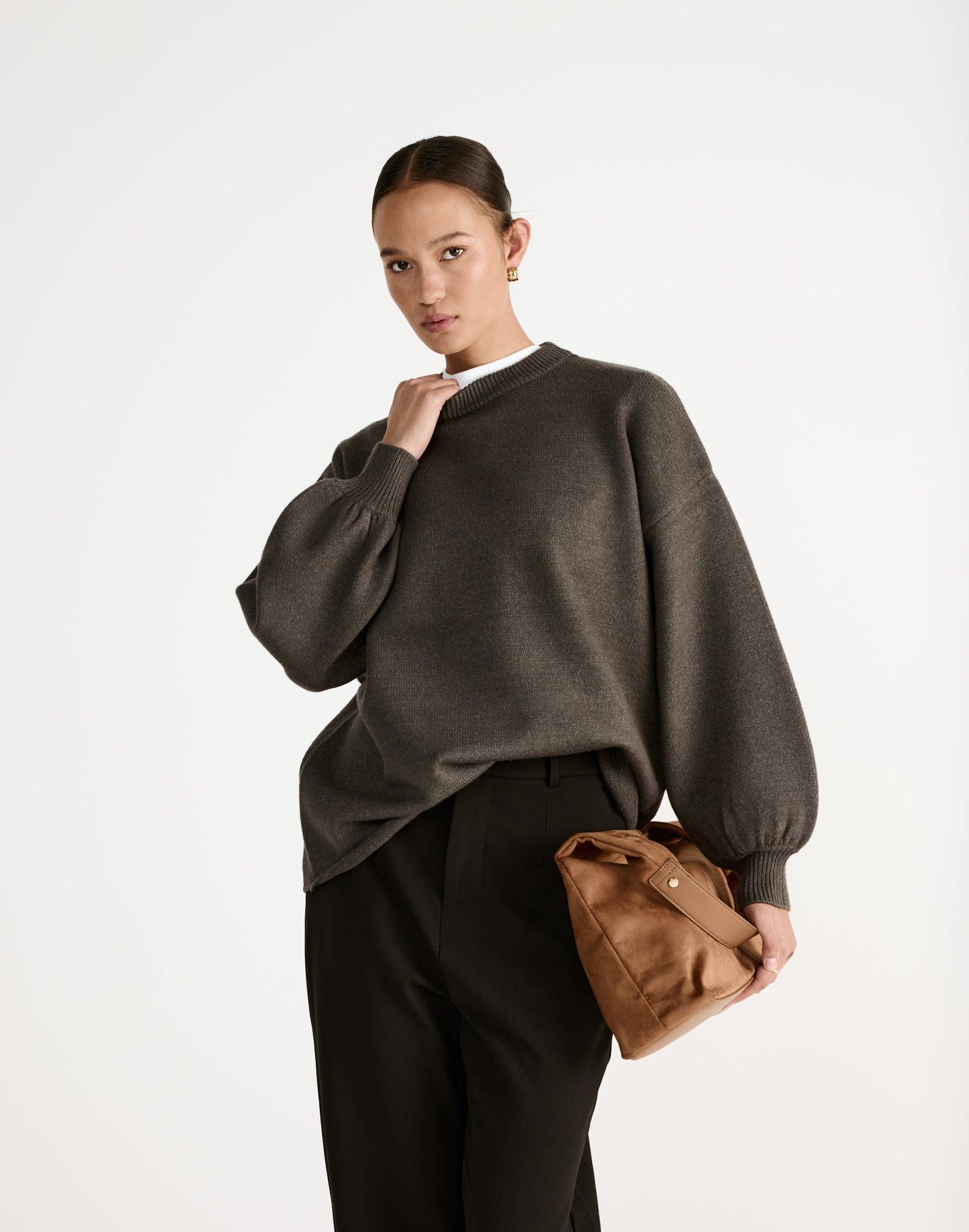 Arlette Jumper (Slate Marle)