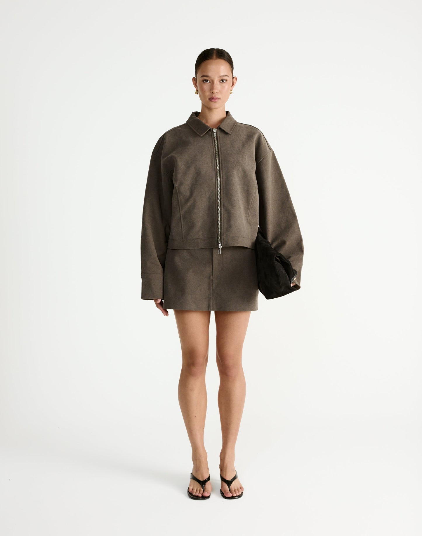 Houston Skort (Warm Grey)