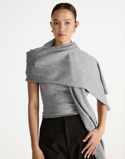 Kensington Top (Grey Marle)