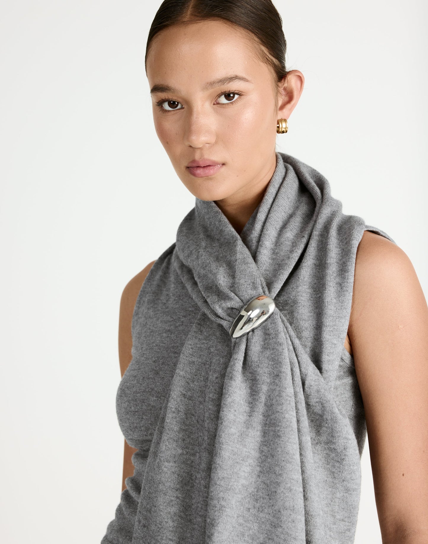 Cathie Brooch (Silver)