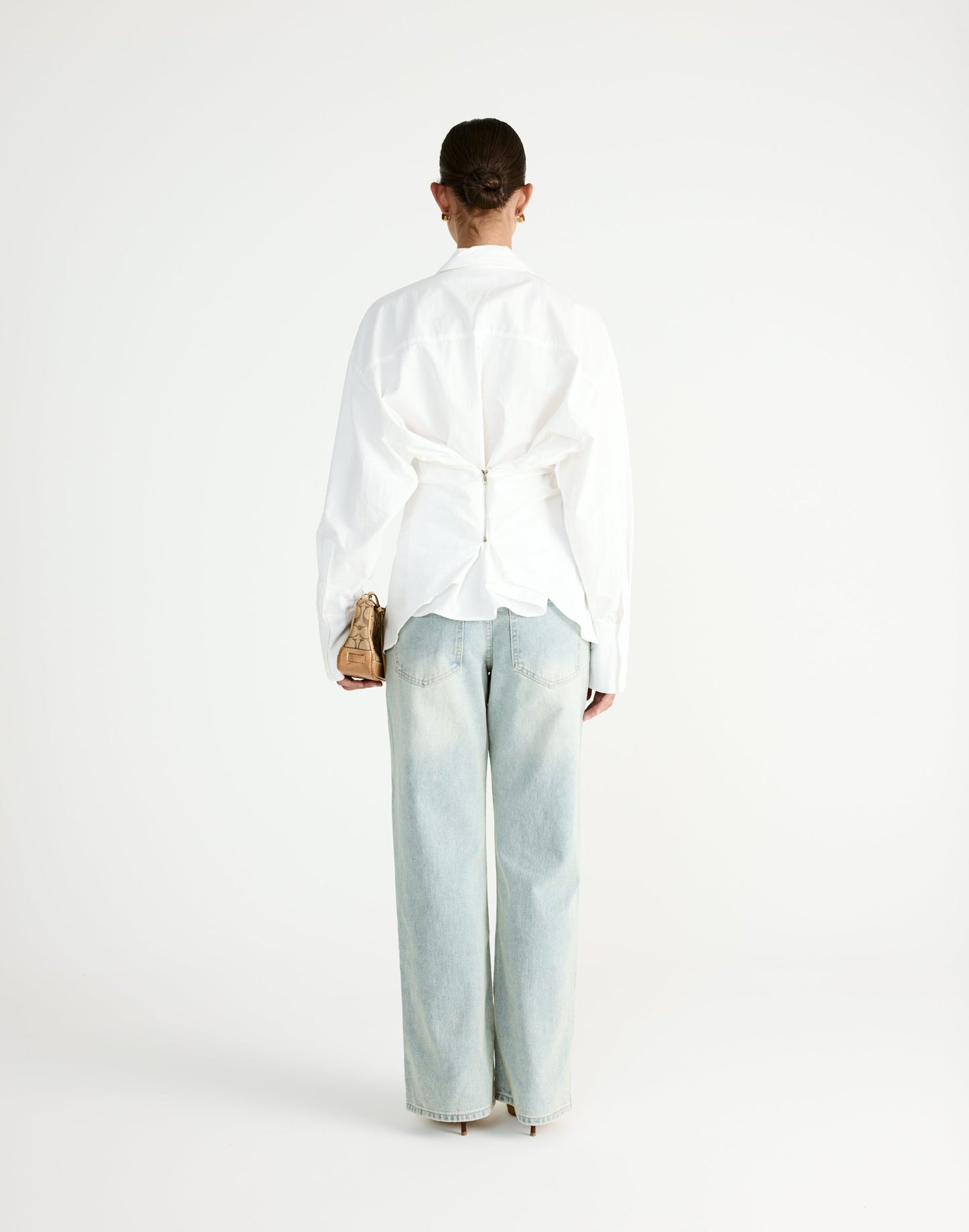 Barrett Long Sleeve Shirt (White)