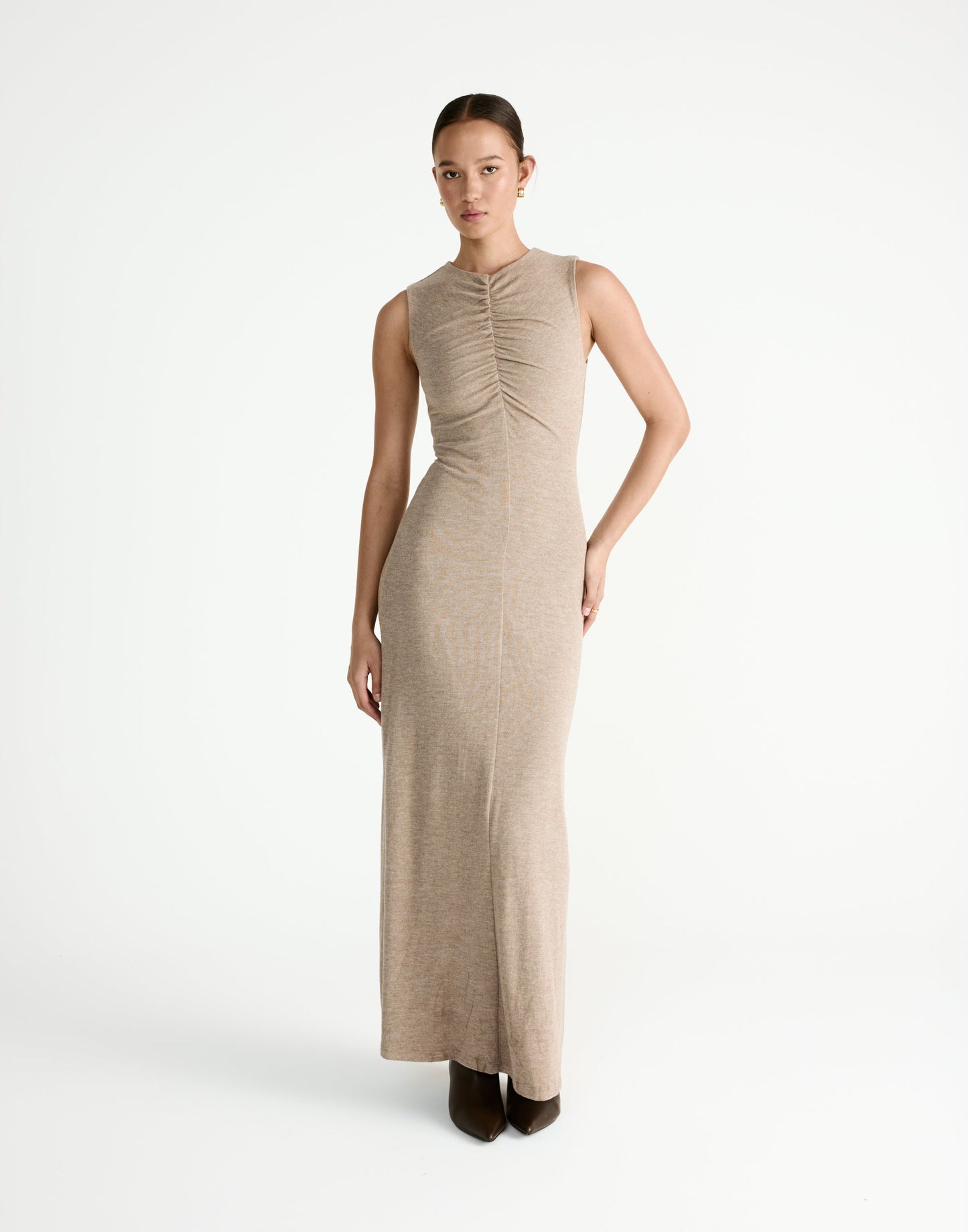 Cosmia Maxi Dress (Stone)