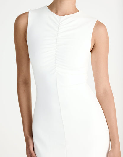 Cosmia Maxi Dress (Off White)