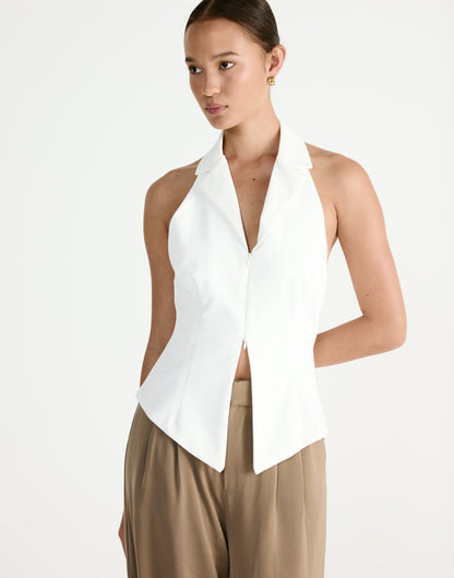 Abbott Vest (White)