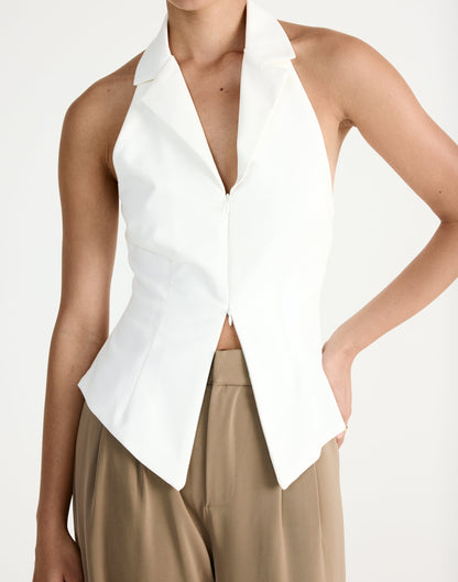Abbott Vest (White)
