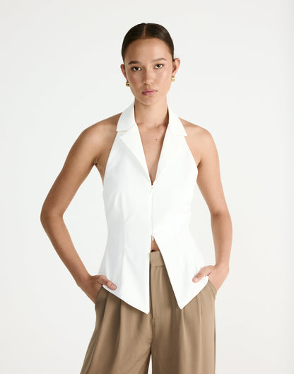 Abbott Vest (White)