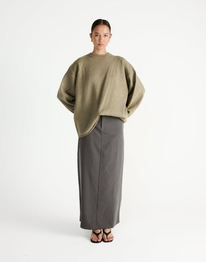 Arlette Jumper (Dusty Olive)