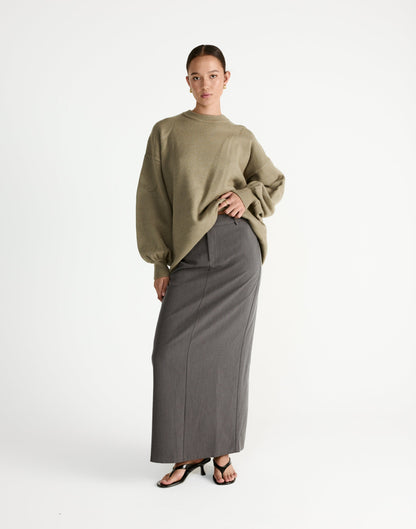 Arlette Jumper (Dusty Olive)