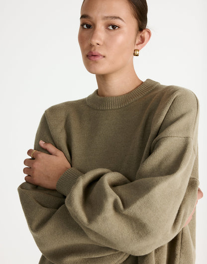 Arlette Jumper (Dusty Olive)