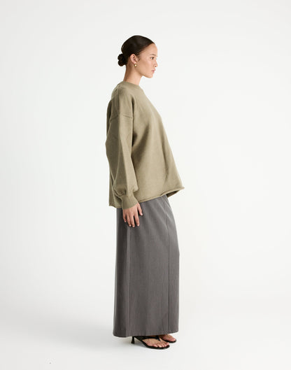 Arlette Jumper (Dusty Olive)